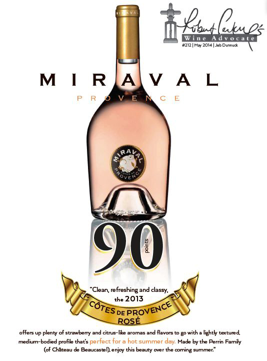 Miraval Rosé 2013 A Wine by Brad Pitt and Angelina Jolie