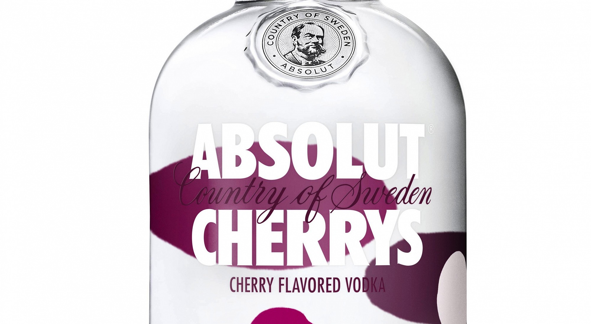 Cherry absolute. Absolut flavored.