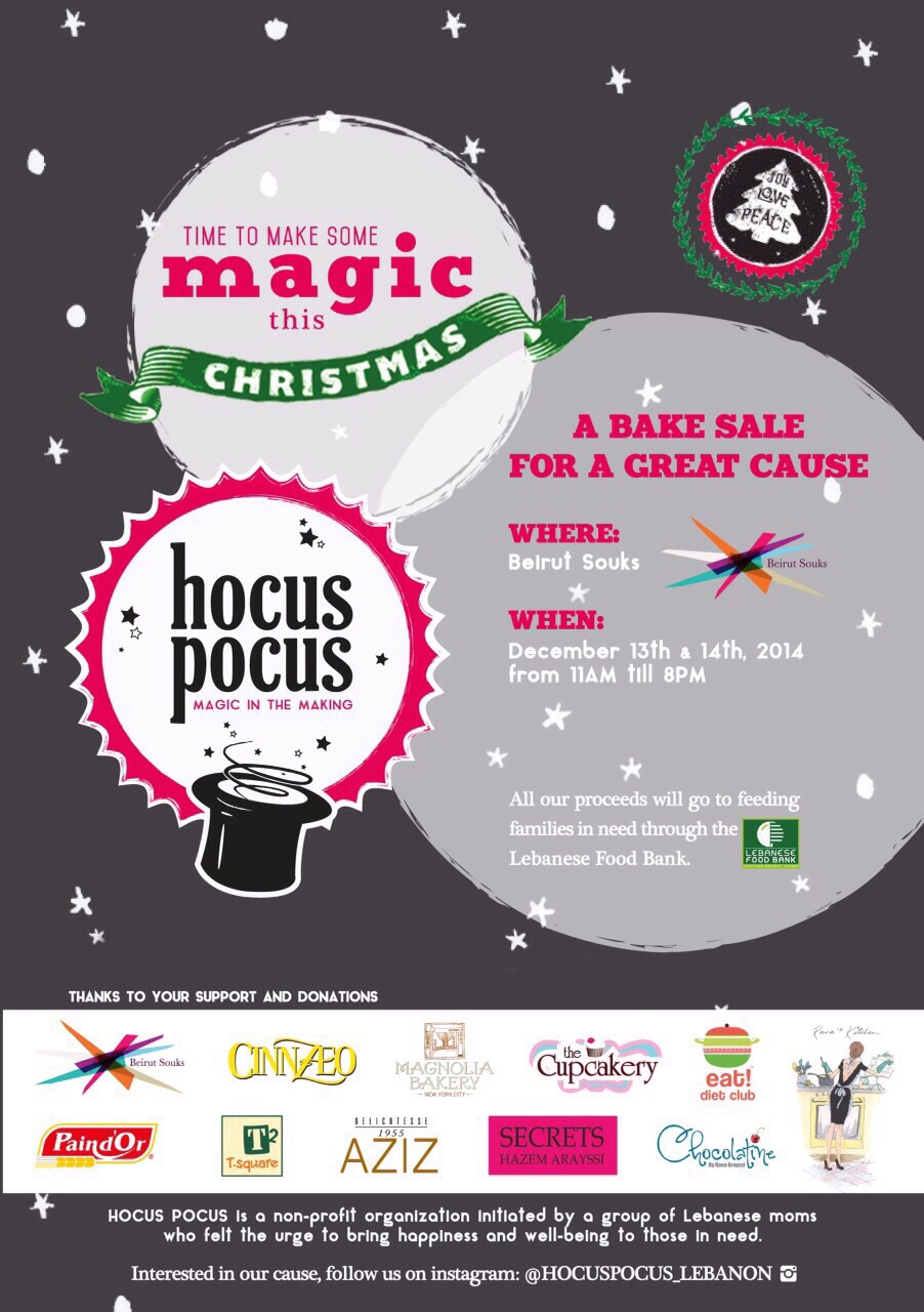 Hocus Pocus Baking Event Beirut Souks